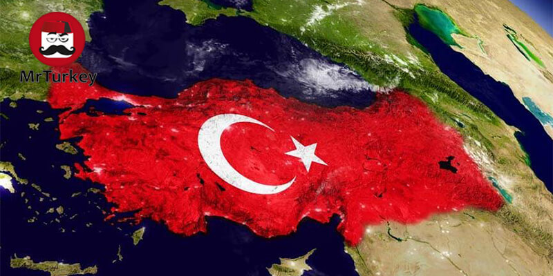 موقعیت جغرافیایی ترکیه