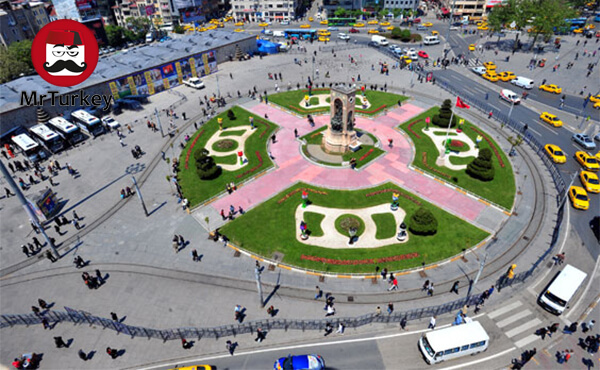 خیابان بغداد استانبول - میدان تکسیم استانبول